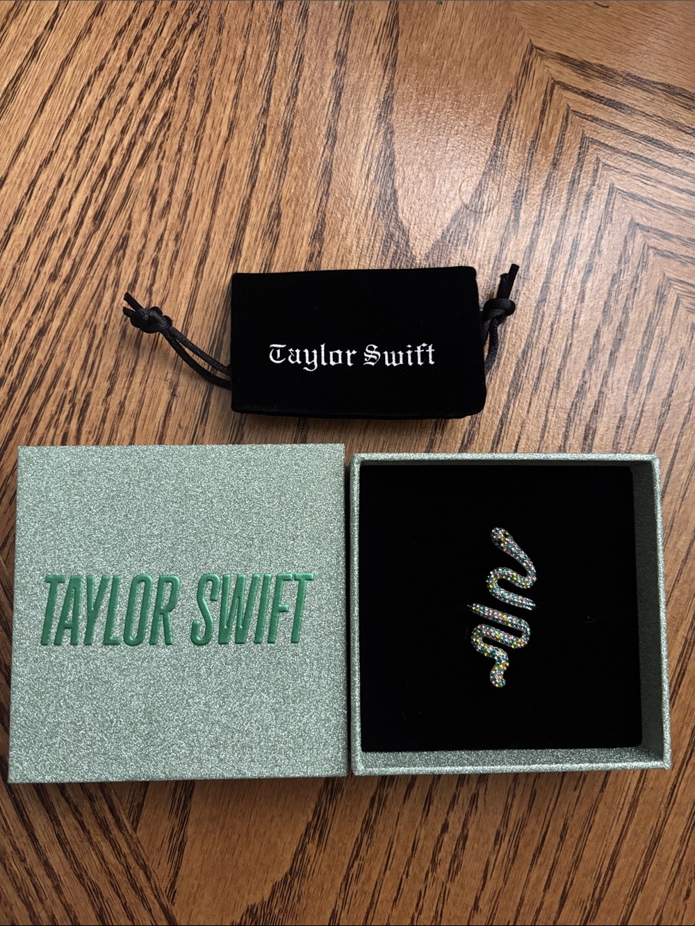 Taylor Swift Multicolor Sparkle Snake Ring
